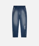 Pantalon Jogging Trapstar Hyperdrive Spray Delave En Denim 1