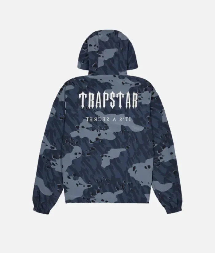 Sweat A Capuche Trapstar Irongate T Camo Noir Gris 1