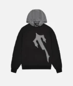 Sweat a capuche Trapstar Irongate T Noir Gris 1
