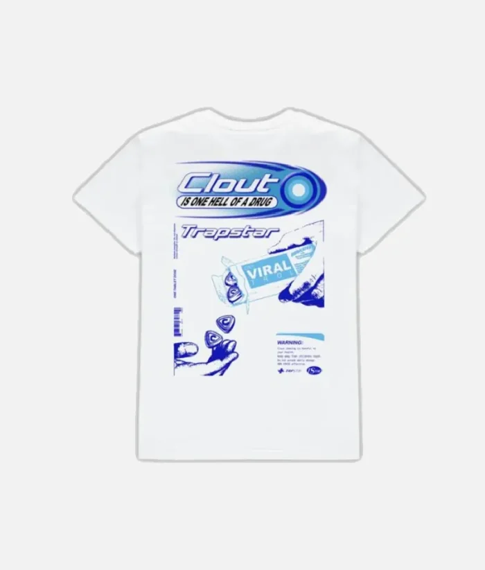 Trapstar Clout T Shirt Blanc 1