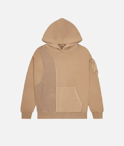 Trapstar Construct Hyperdrive Sweat a capuche Cafe glace 1