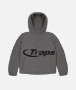 Trapstar Manteau A Capuche Hyperdrive Gris 1