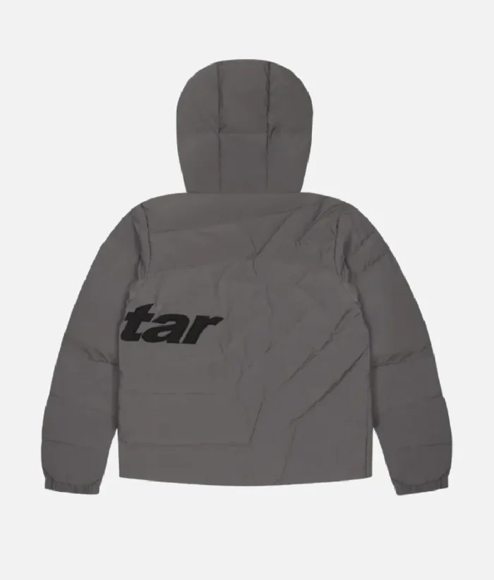 Trapstar Manteau A Capuche Hyperdrive Gris