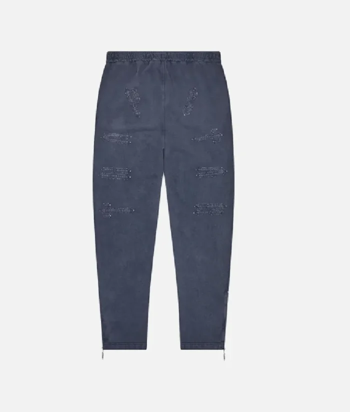 Trapstar Pantalon Jogging Patchwork Irongate Navy 1
