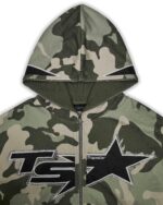 Tsh102a TsStar 2.0 diamante hoodie Mud camo D2