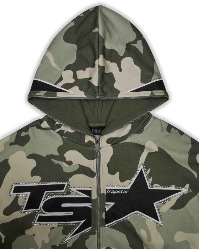 Tsh102a TsStar 2.0 diamante hoodie Mud camo D2