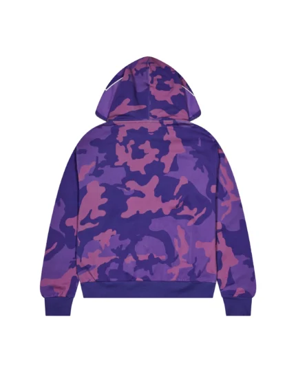 Tsh102a TsStar 2.0 diamante hoodie Purple camo B7