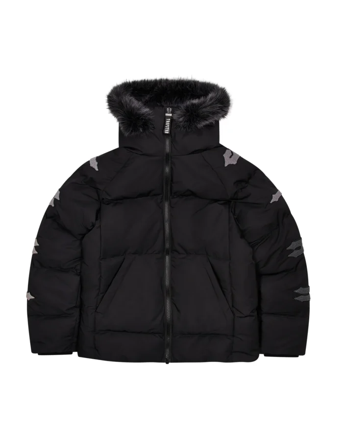 Tspj03col Irongatechenillesleevepuffer Black F 1 bc5bdf44 a976 4182 a8f7 cdb7ed515a6c